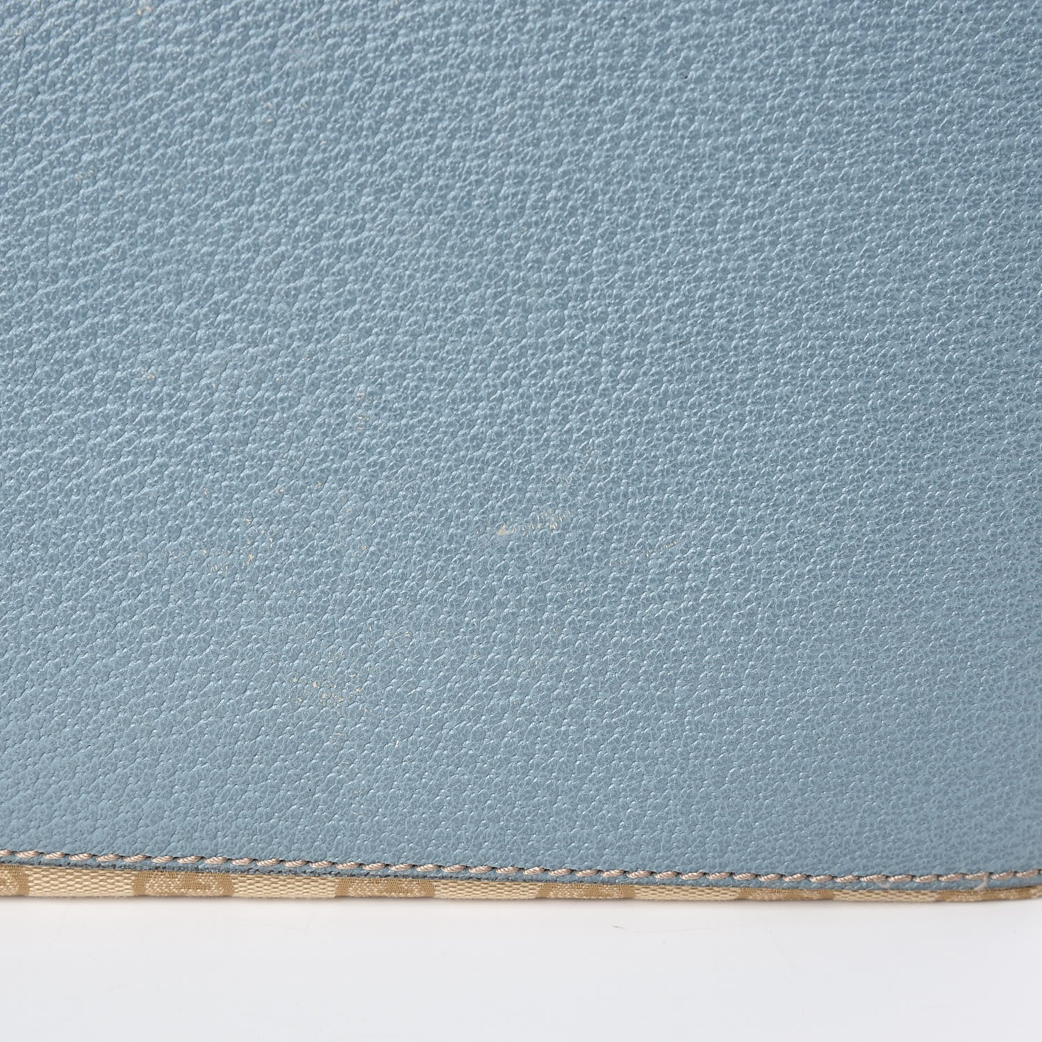 Gucci GG Monogram Medium Web Handle Bucket Tote Blue 16 of 16