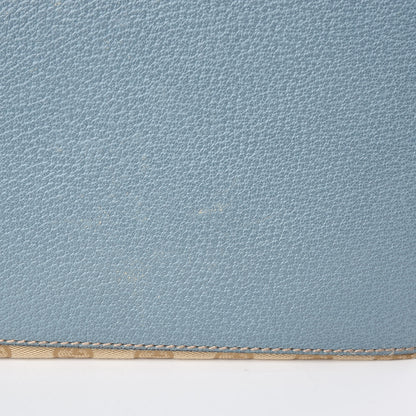 Gucci GG Monogram Medium Web Handle Bucket Tote Blue 16 of 16