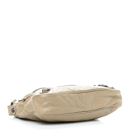 Balenciaga Agneau Classic Hardware Hip Beige Latte 4 of 9