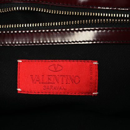Valentino Garavani Patent Large Histoire Rubin 6 of 11