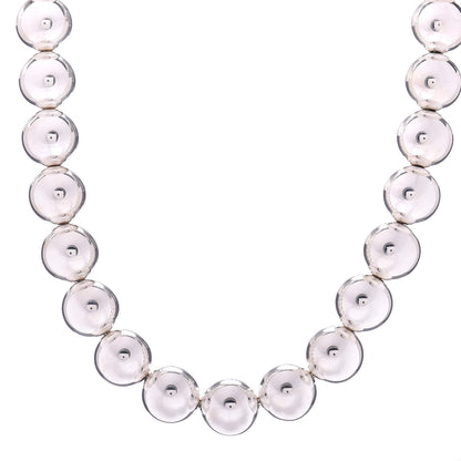 Tiffany Sterling Silver 16mm HardWear Ball Necklace 1 of 4