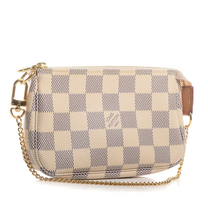 Louis Vuitton Damier Azur Mini Pochette Accessories 3 of 7