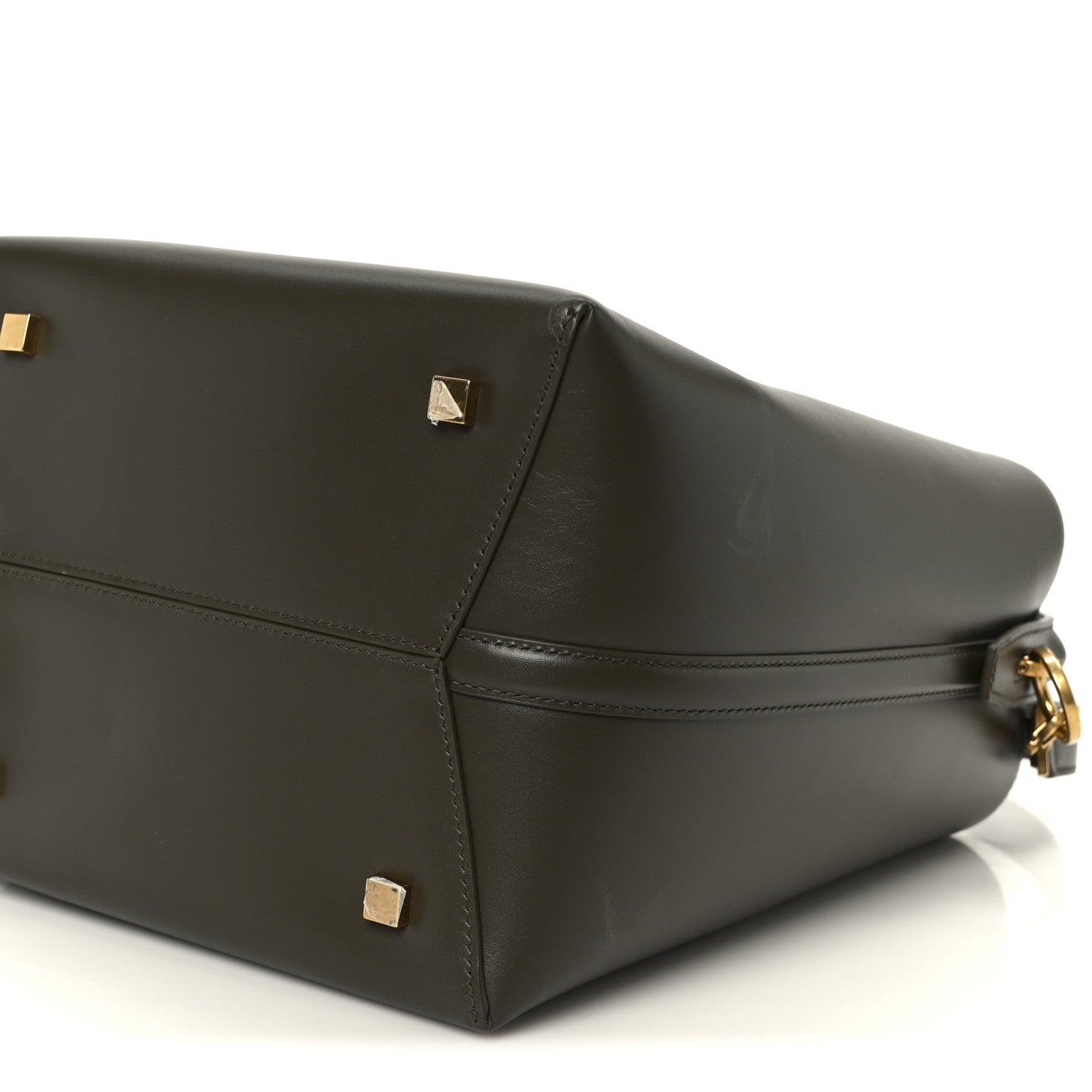 Saint Laurent Shiny Calfskin Le 37 Bucket Bag Deep Musk 14 of 14