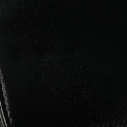 Chanel Lambskin Quilted Enamel CC Wallet on Chain WOC Black 11 of 11