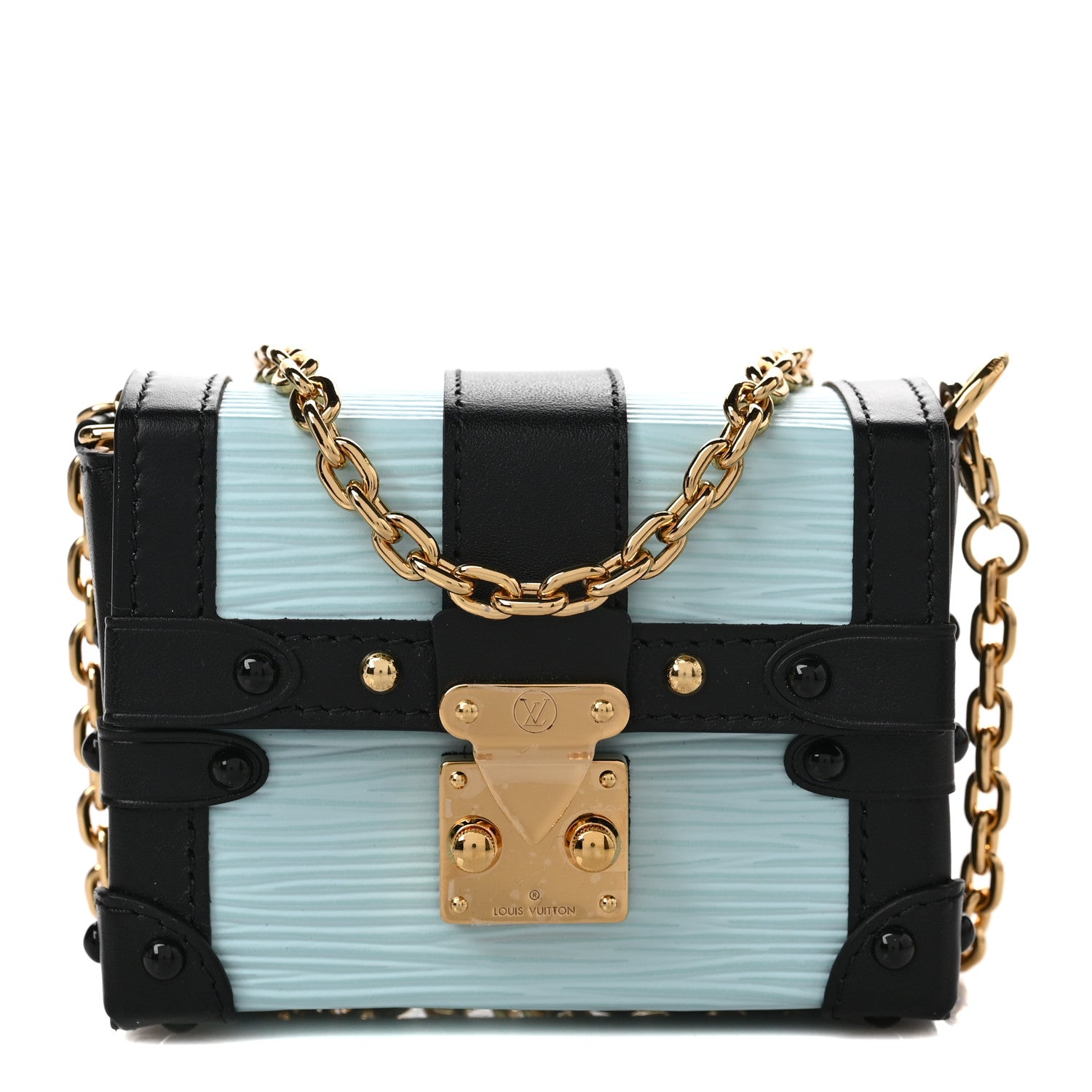 Louis Vuitton Epi Essential Trunk NM Light Blue 1 of 9