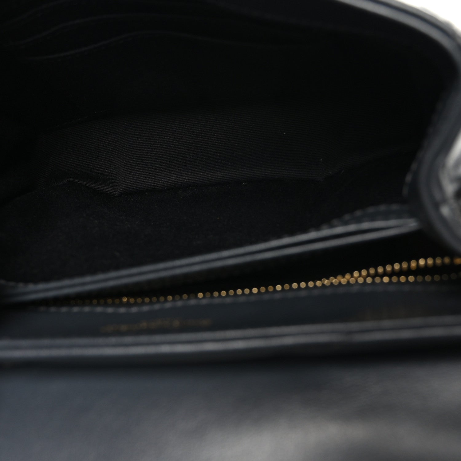 Saint Laurent Calfskin Y Quilted Monogram Toy Loulou Crossbody Bag Dark Smog 6 of 10