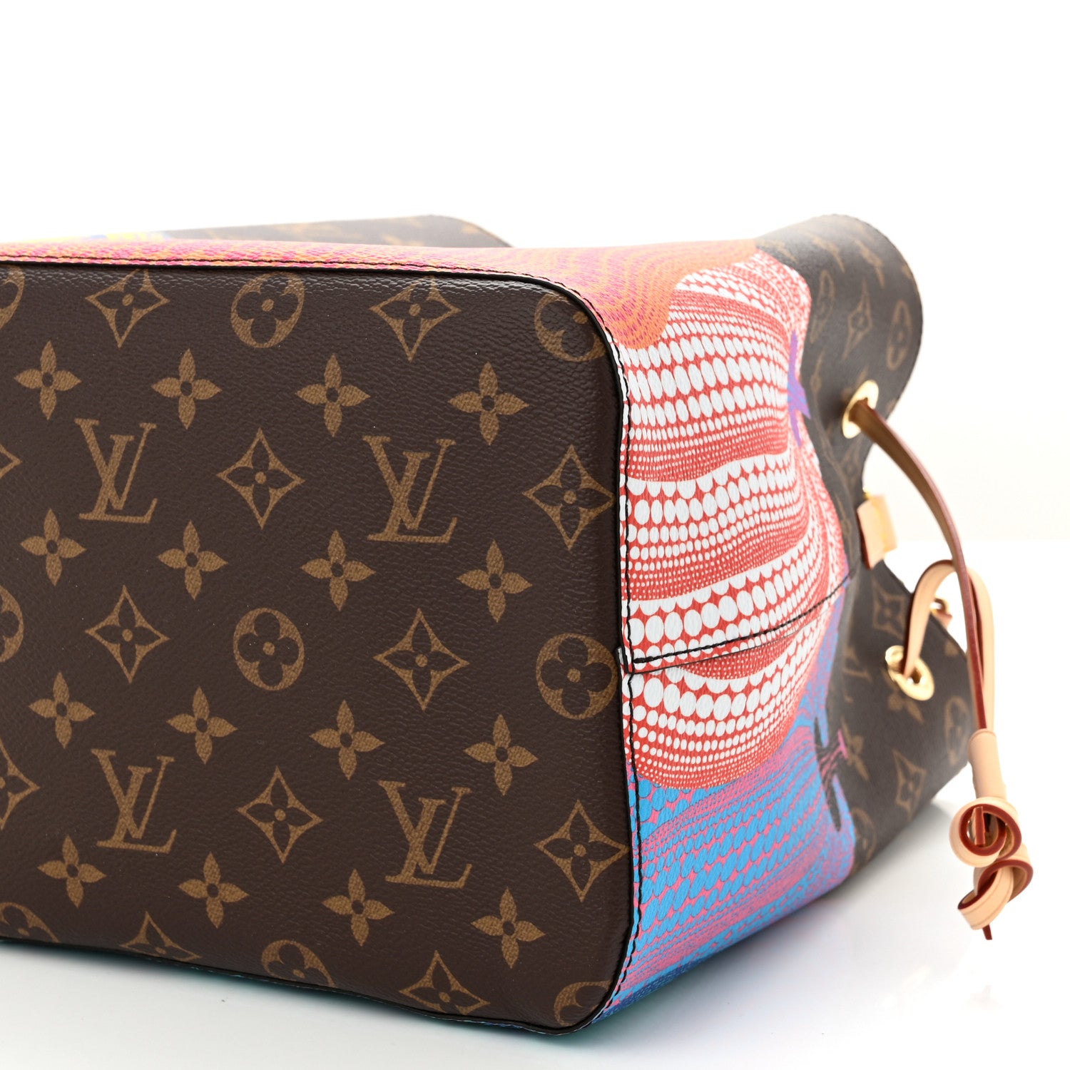 Louis Vuitton LV x YK Monogram Kusama Pumpkin Neonoe MM 11 of 11