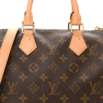 Louis Vuitton Monogram Speedy Bandouliere 25 7 of 9