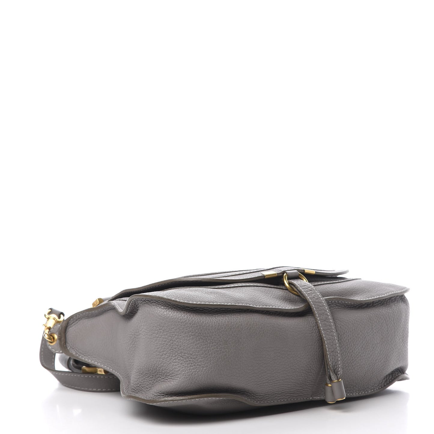 Calfskin Medium Marcie Satchel Cashmere Grey