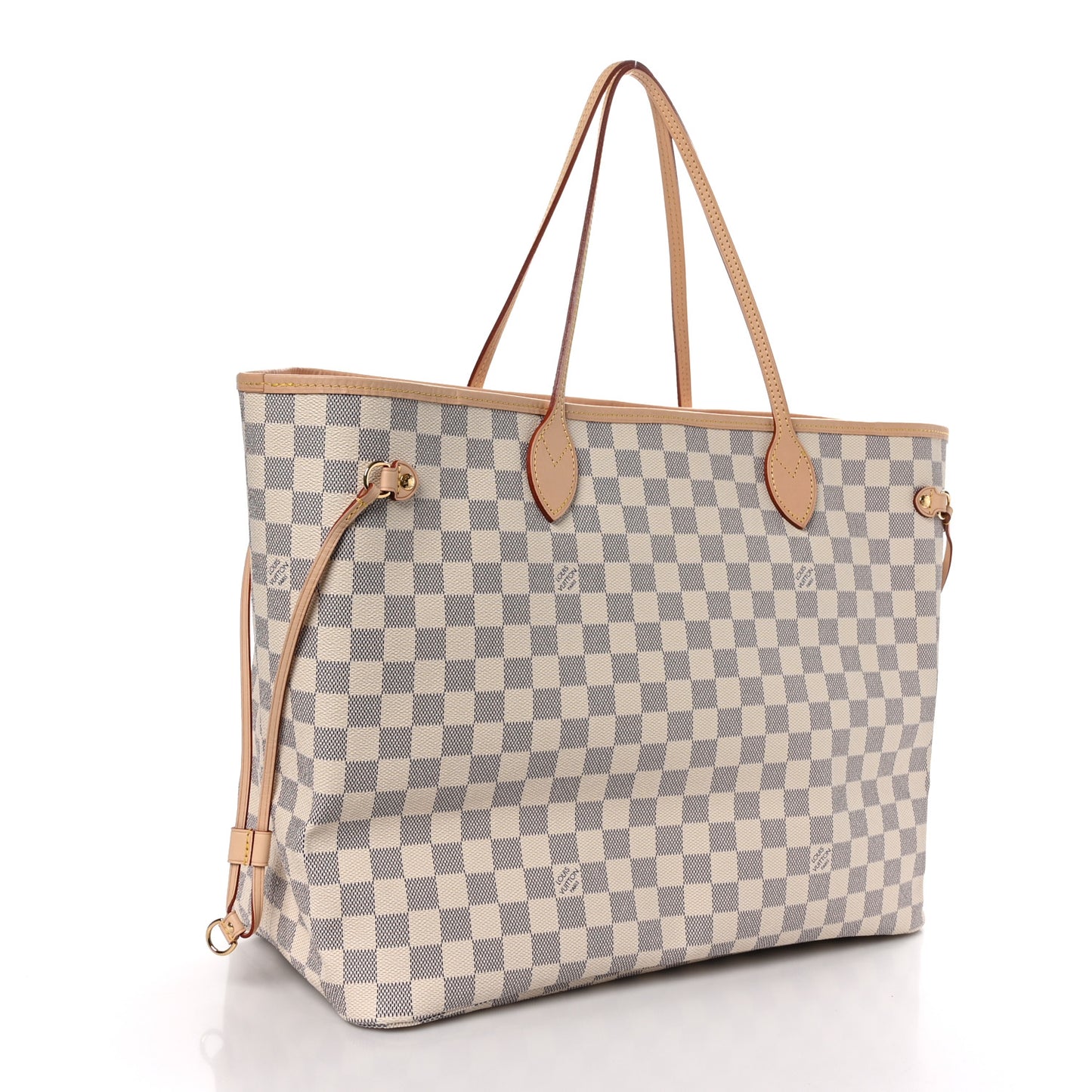 Damier Azur Neo Neverfull GM Rose Ballerine