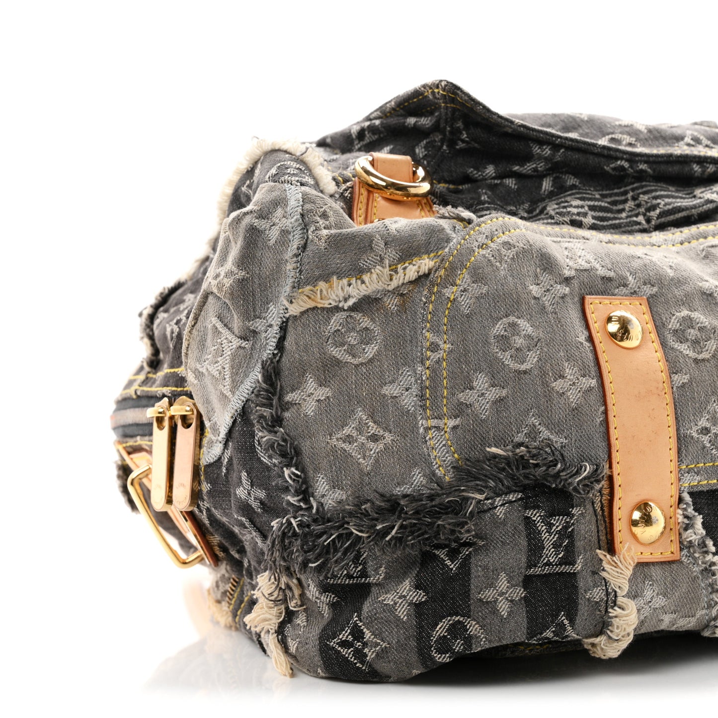 Denim Patchwork Bowly Black