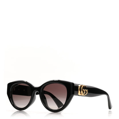 Gucci Acetate Low Nose Bridge Fit Sunglasses GG1976SK Black 1 of 8