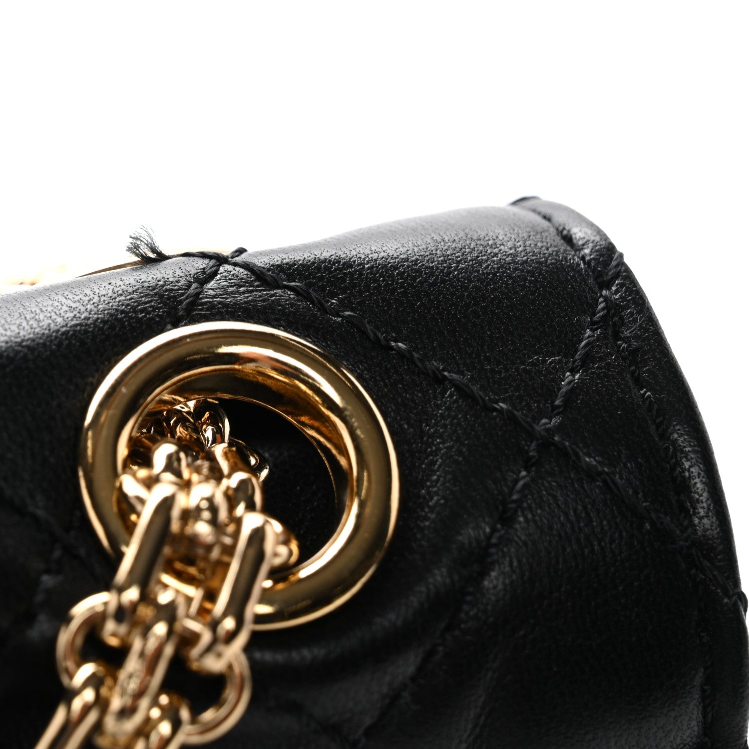 Chanel Lambskin Quilted Crush 2.55 Reissue 225 Flap Black 12 of 14