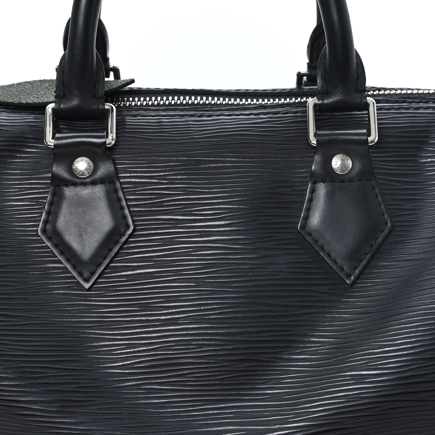 Louis Vuitton Epi Speedy 25 Black 8 of 11