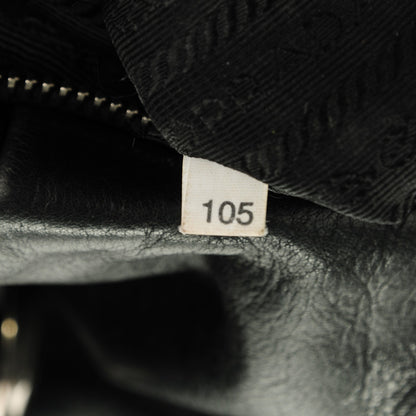 Prada Soft Calf Hobo Nero Black 8 of 8