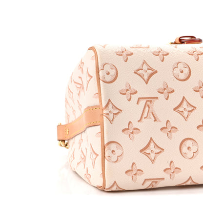 Louis Vuitton Monogram Fall for You Speedy Bandouliere 25 Beige Clair 8 of 9