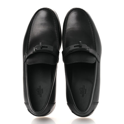 Hermes Calfskin Destin Loafer 41 Black 2 of 13