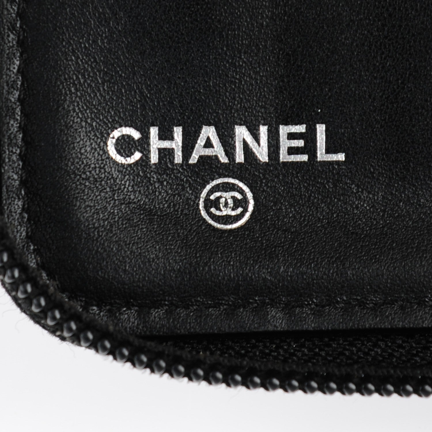 Chanel Caviar Large Timeless CC Zip Around Wallet Black 6 of 8