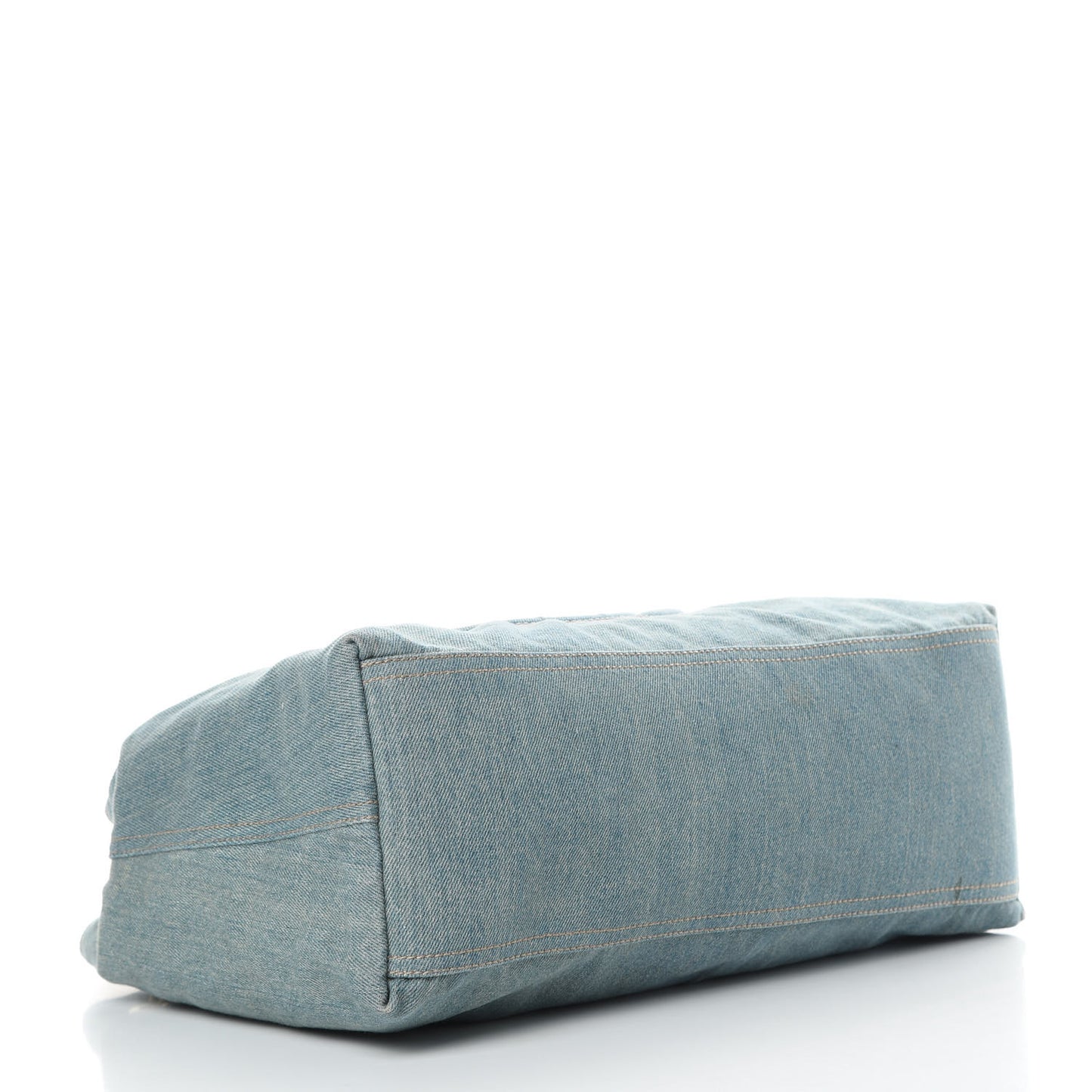 Denim Medium Soho Chain Shoulder Bag Blue