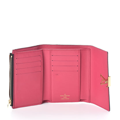 Louis Vuitton Taurillon Capucines Compact Wallet Black 5 of 7