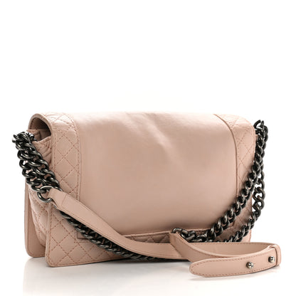 Chanel Calfskin New Medium Boy Reverso Flap Light Pink 3 of 10