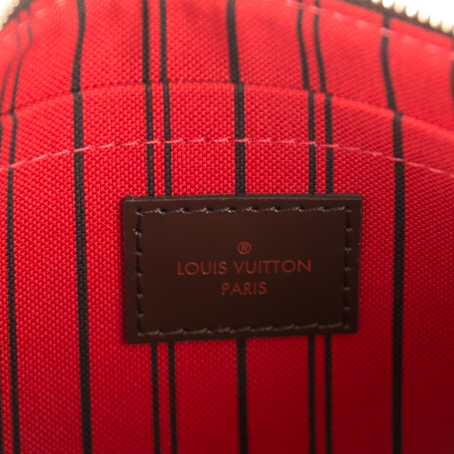 Louis Vuitton Damier Ebene Neverfull MM GM Pochette 6 of 7