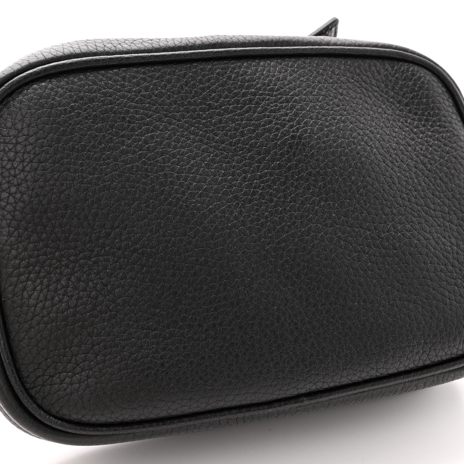 Gucci Pebbled Calfskin Mini Soho Disco Bag Black 11 of 11
