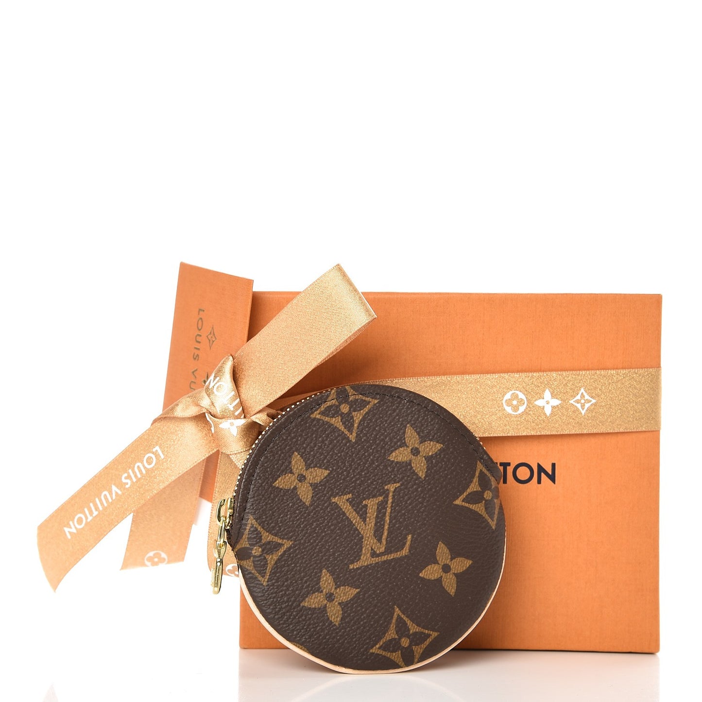 Monogram Round Coin Purse