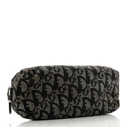 Christian Dior Monogram Flight Trotter Cosmetic Pouch Black 4 of 7