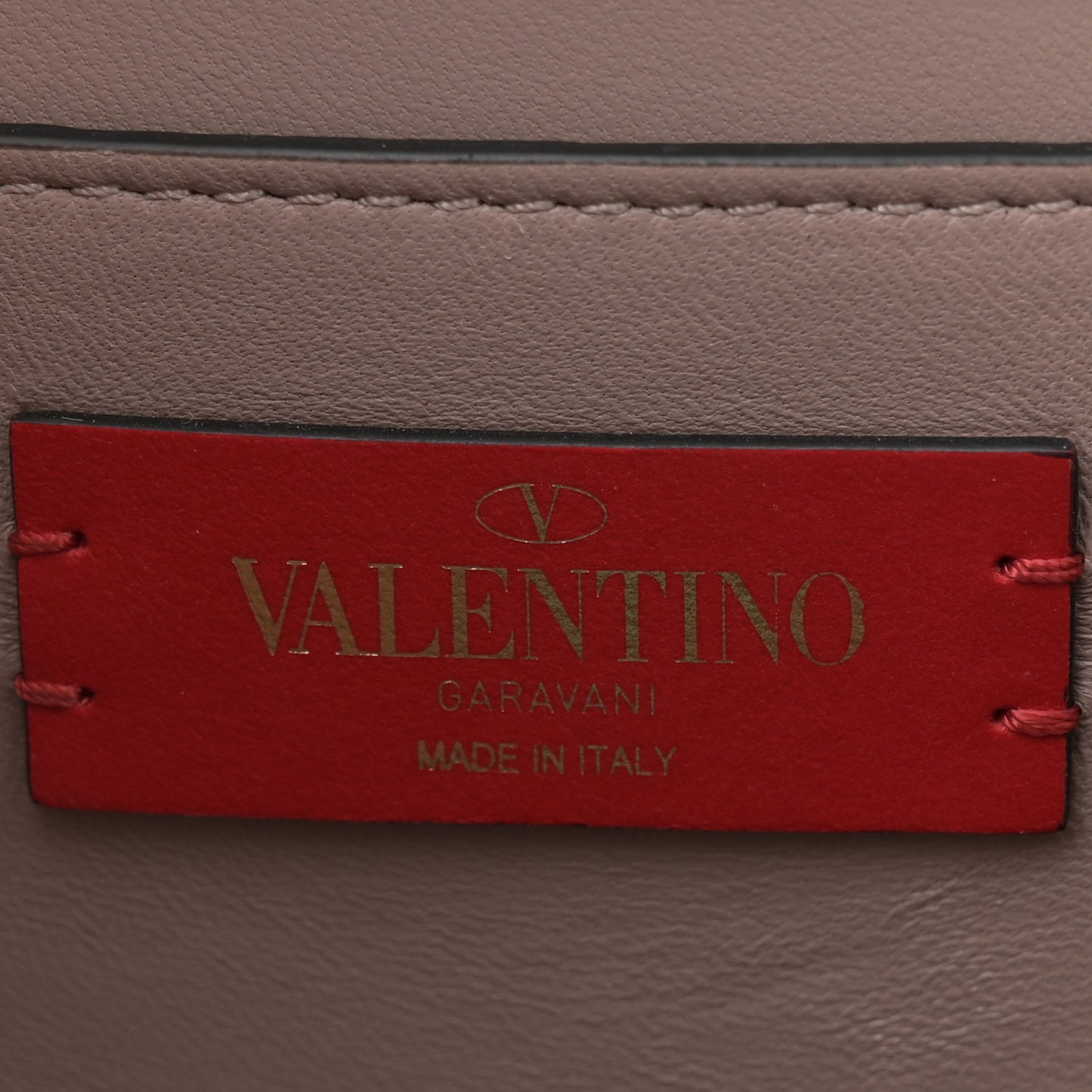 Metallic Calfskin Small VSling Shoulder Bag Gold