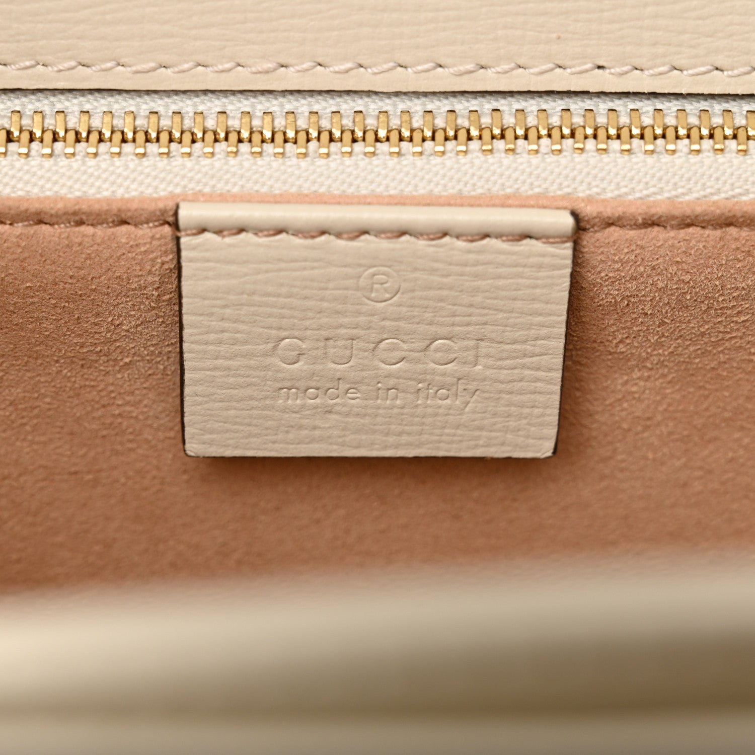 Gucci Azalea Calfskin Horsebit 1955 Shoulder Bag Mystic White 6 of 11