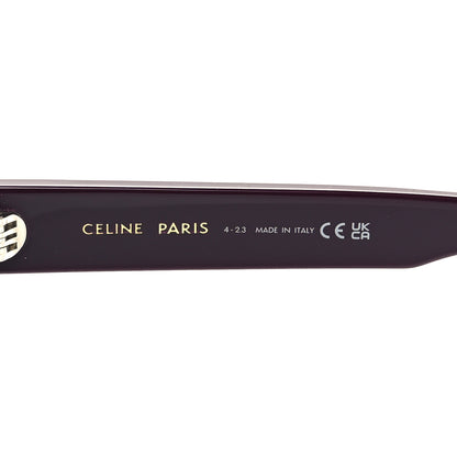 Celine Acetate Triomphe 01 Sunglasses CL 40194U Burgundy 5 of 8