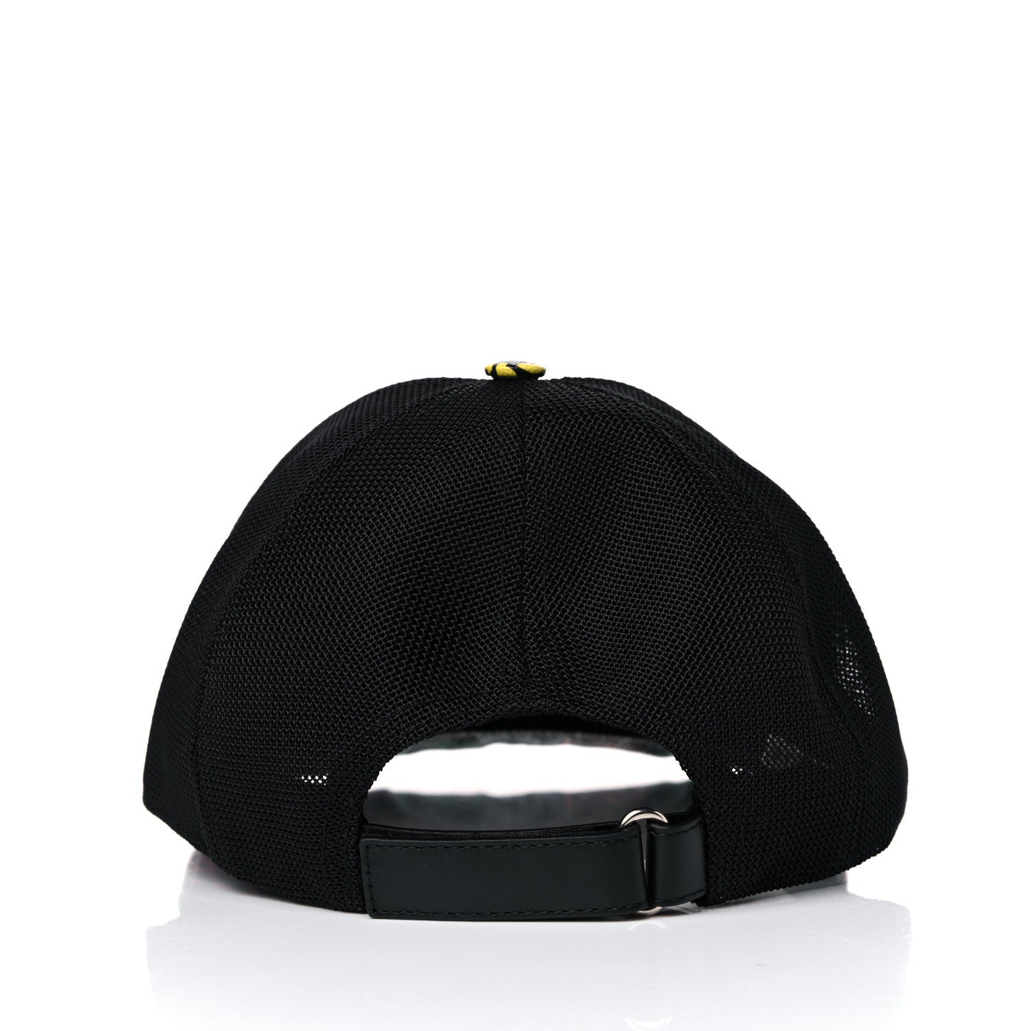 Gucci GG Supreme Monogram Psychedelic Baseball Hat 58 Black 3 of 6