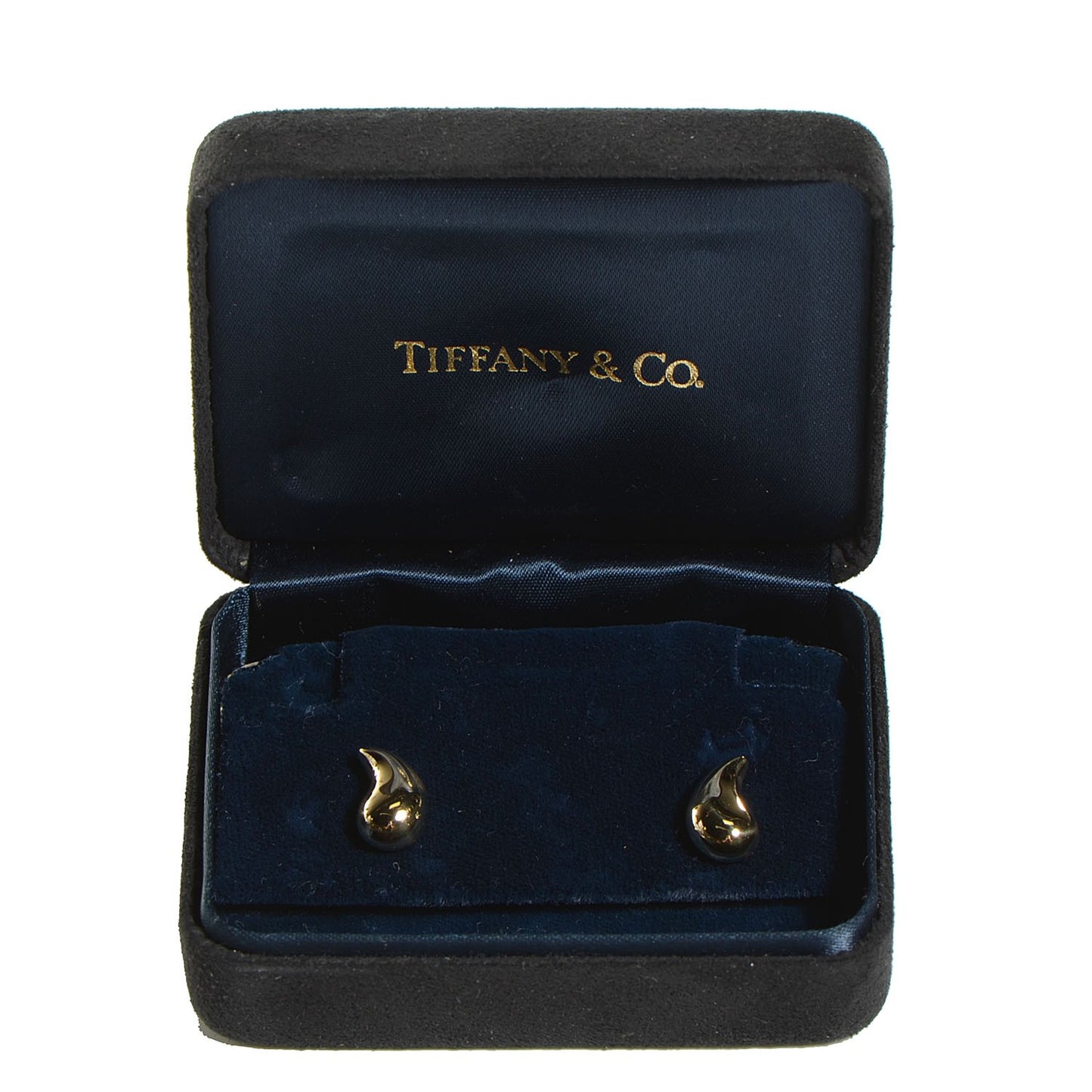 18K Yellow Gold Elsa Peretti Teardrop Earrings