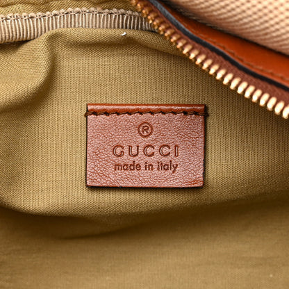 Gucci Vintage Canvas Web Belt Bag Sand Cuir 6 of 10