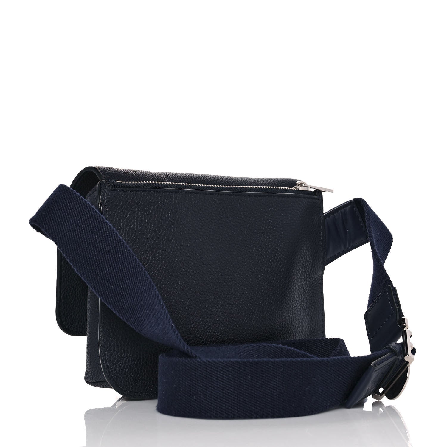 Loewe Soft Grained Calfskin XS Military Messenger Bag Navy 2 of 8