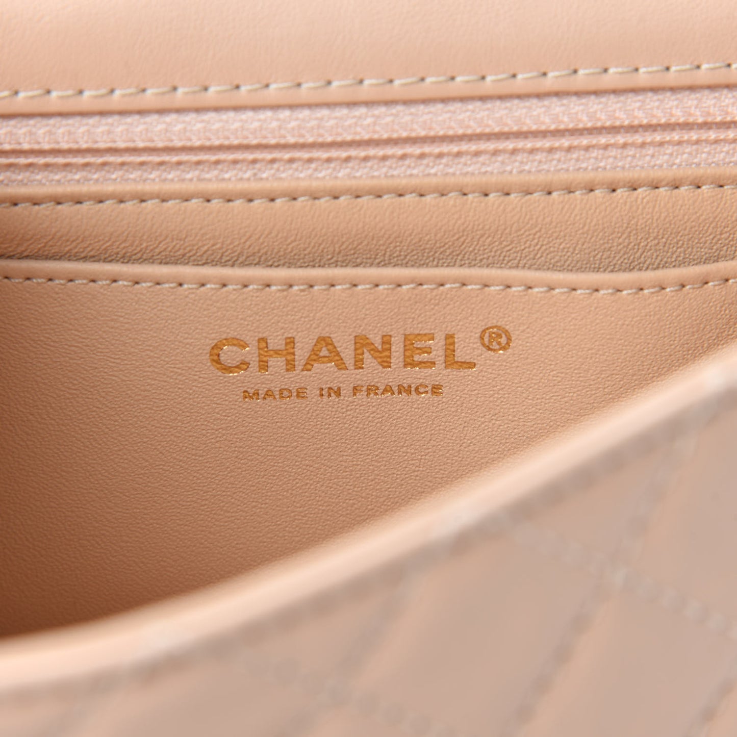 Aged Calfskin Quilted 2.55 Reissue Mini Flap Beige