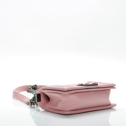 Chanel Lambskin Quilted Small Boy Flap Light Pink 5 of 9
