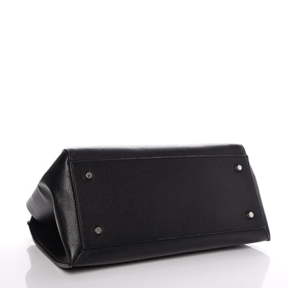 Celine Supple Calfskin Medium Edge Shoulder Bag Black 4 of 20