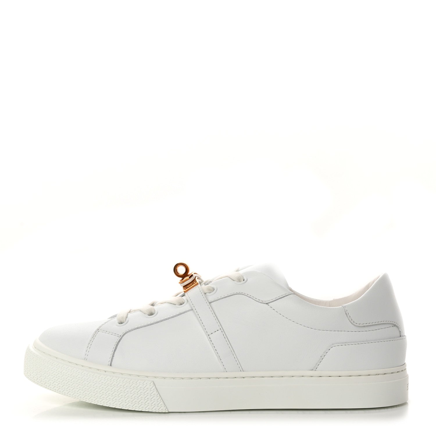 Hermes Calfskin Day Sneakers 40 White 1 of 9