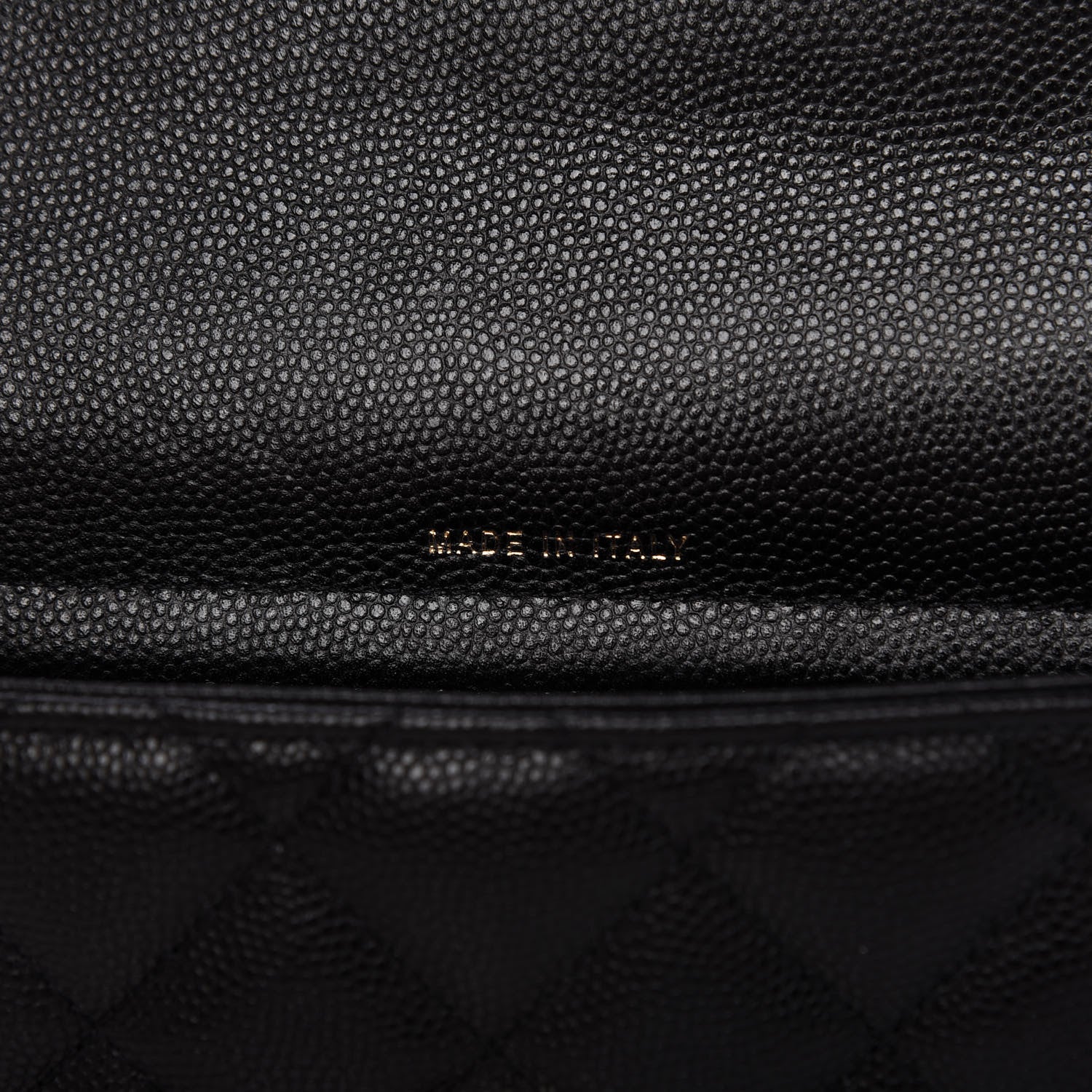 Chanel Caviar Quilted Flap Phone Holder With Chain Black 9 of 12