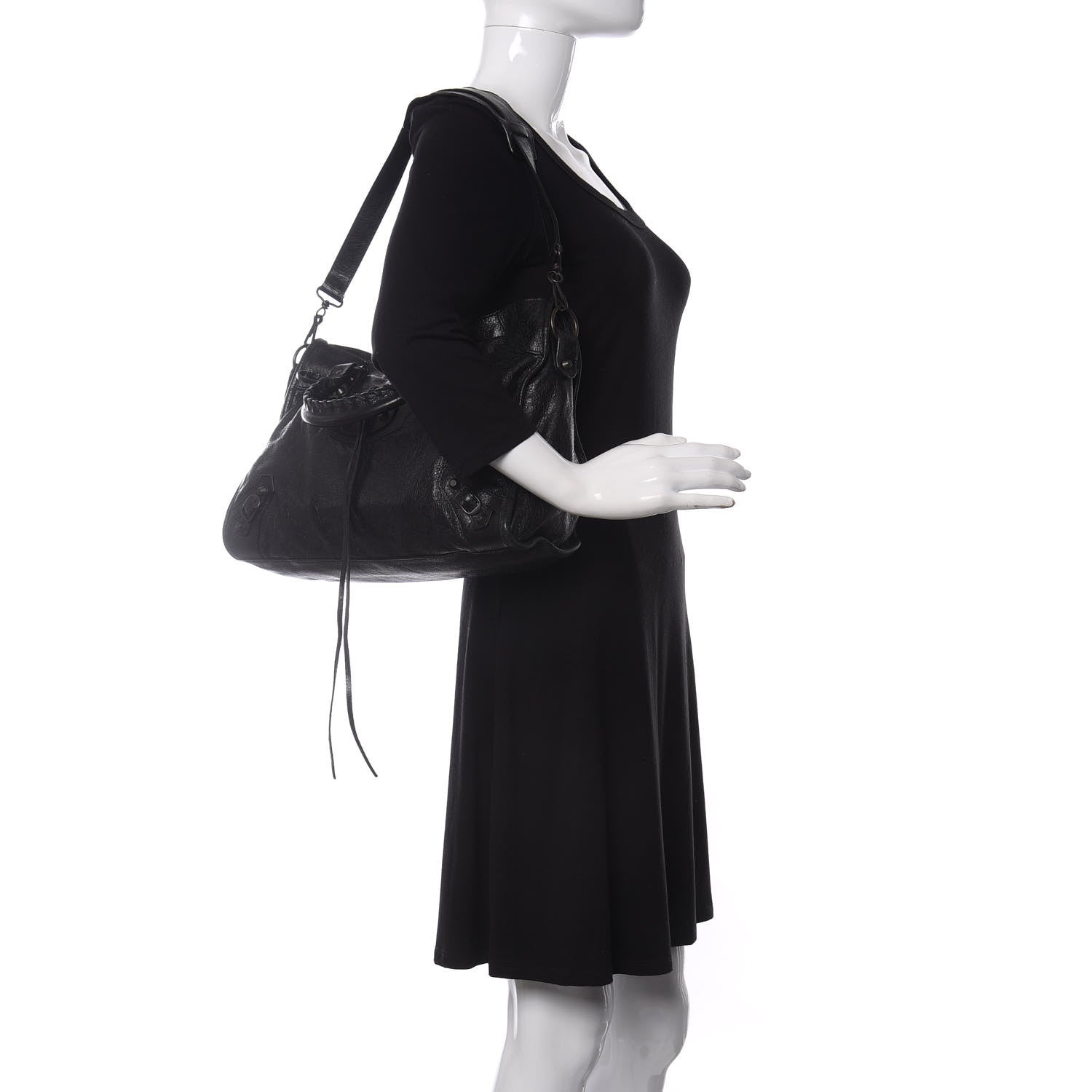 Balenciaga Agneau Classic Hardware City Black 2 of 15