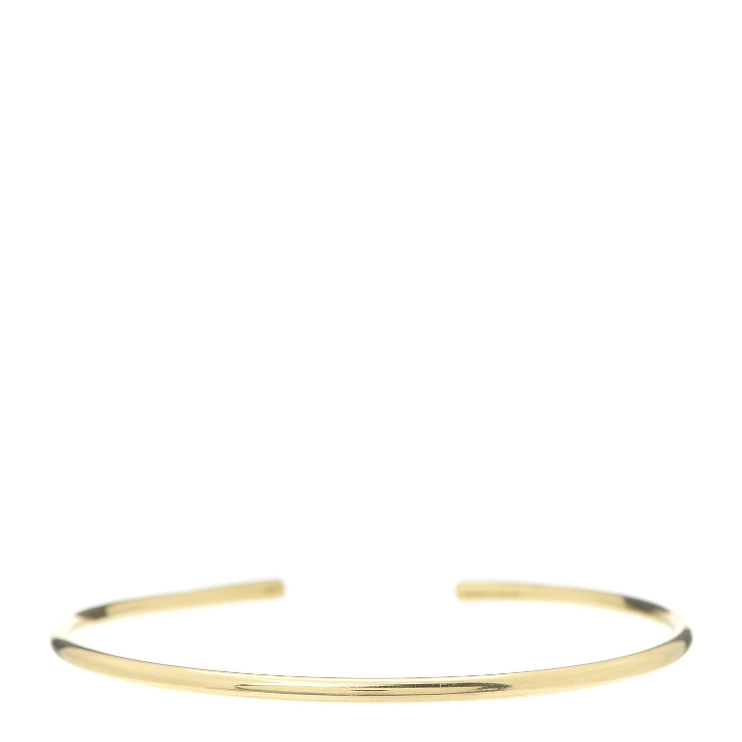 18K Yellow Gold Peridot Sparklers Wire Cuff Bracelet