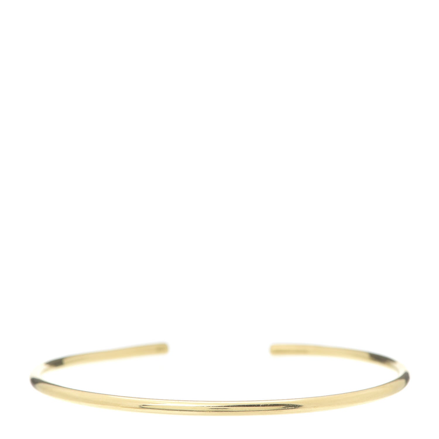 Tiffany 18K Yellow Gold Peridot Sparklers Wire Cuff Bracelet 3 of 4