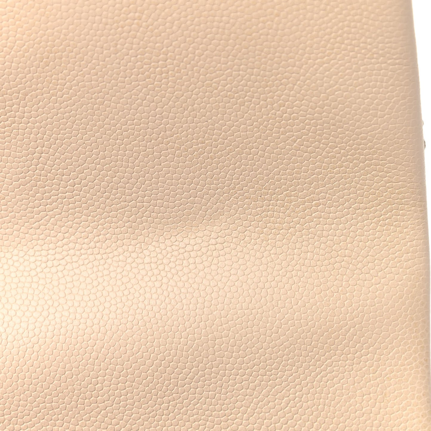 Caviar Quilted Mini Coco Handle Flap Beige