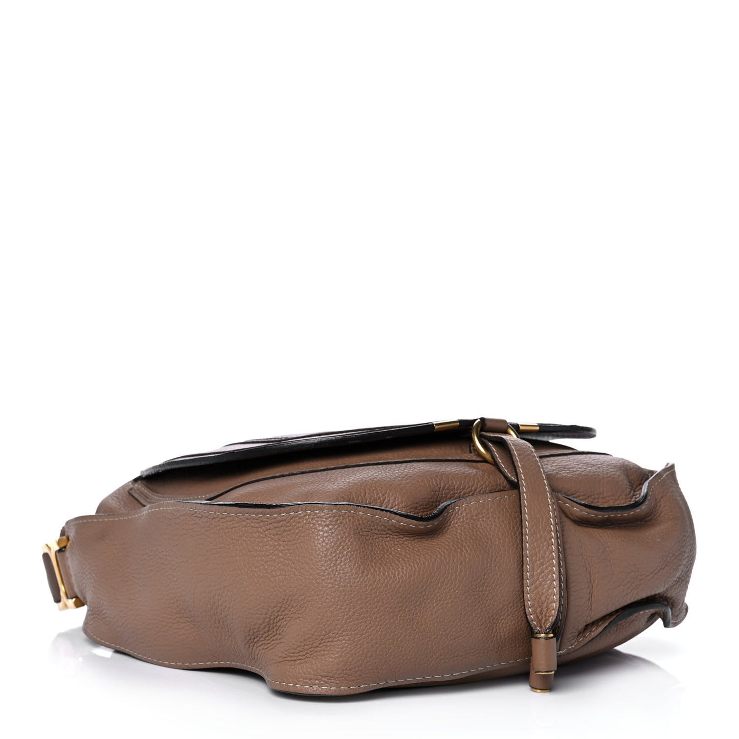 Calfskin Medium Marcie Hobo Nut