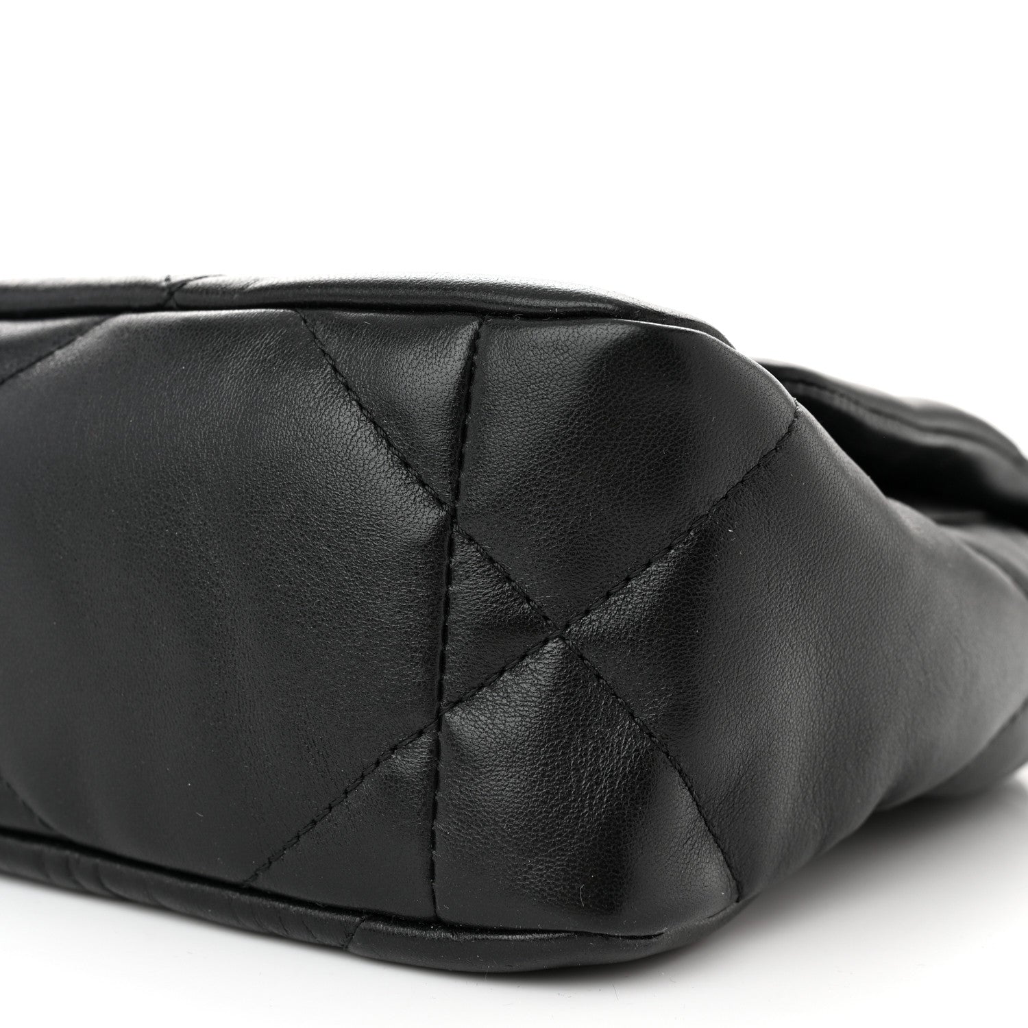 Chanel Lambskin Quilted Medium Chanel 19 Flap Black 10 of 11