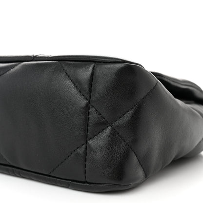 Chanel Lambskin Quilted Medium Chanel 19 Flap Black 10 of 11