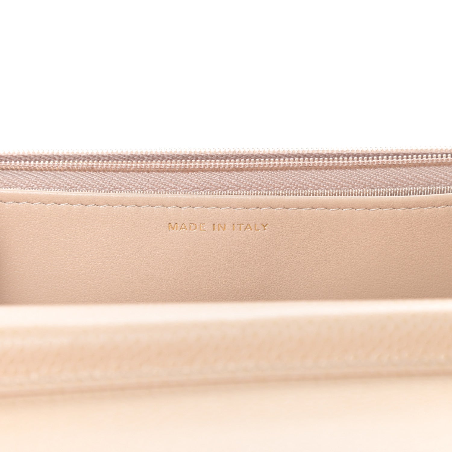 Chanel Caviar Quilted Wallet On Chain WOC Beige 7 of 14
