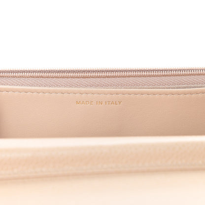 Chanel Caviar Quilted Wallet On Chain WOC Beige 7 of 14
